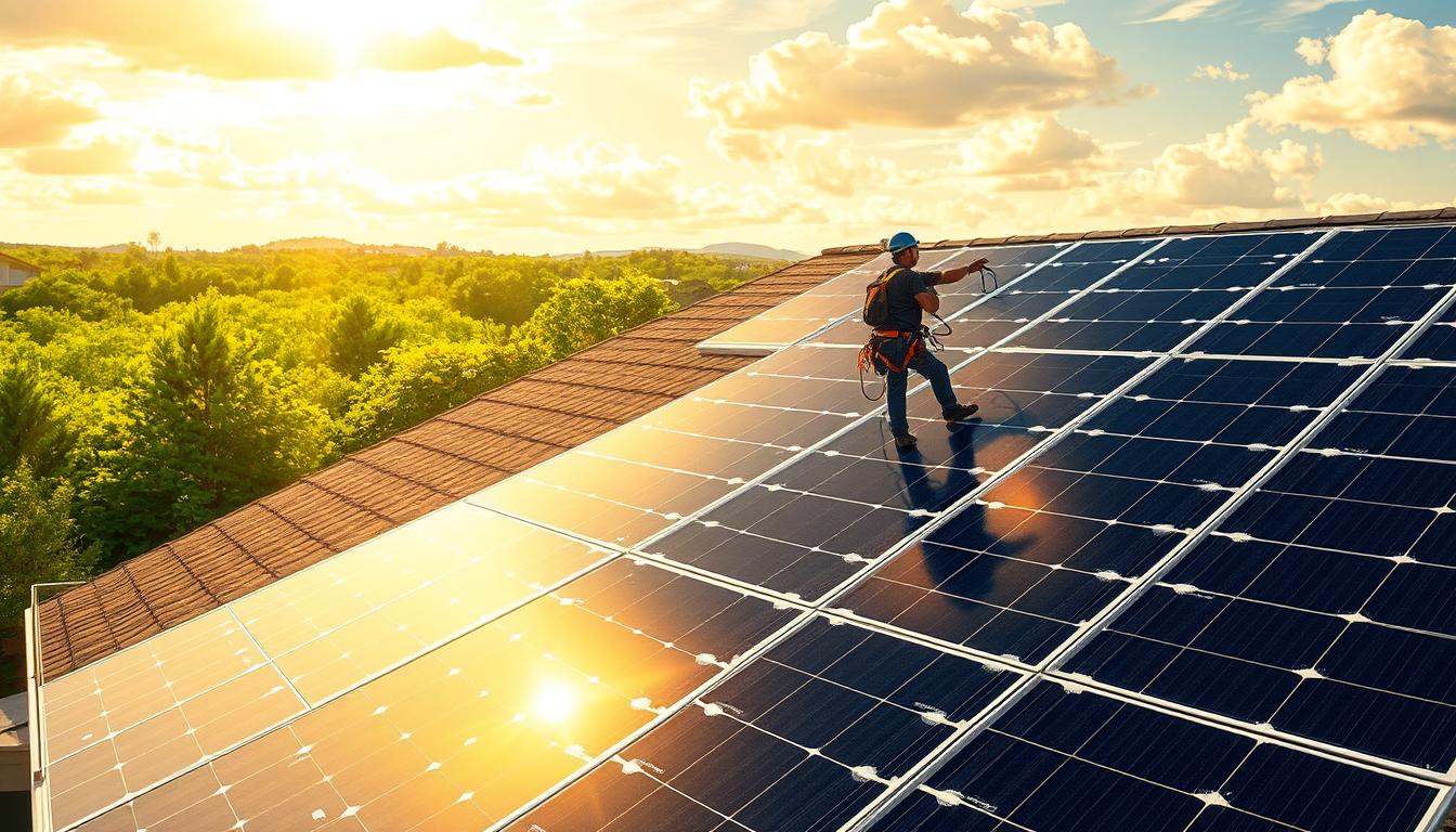 energia solar em residências
