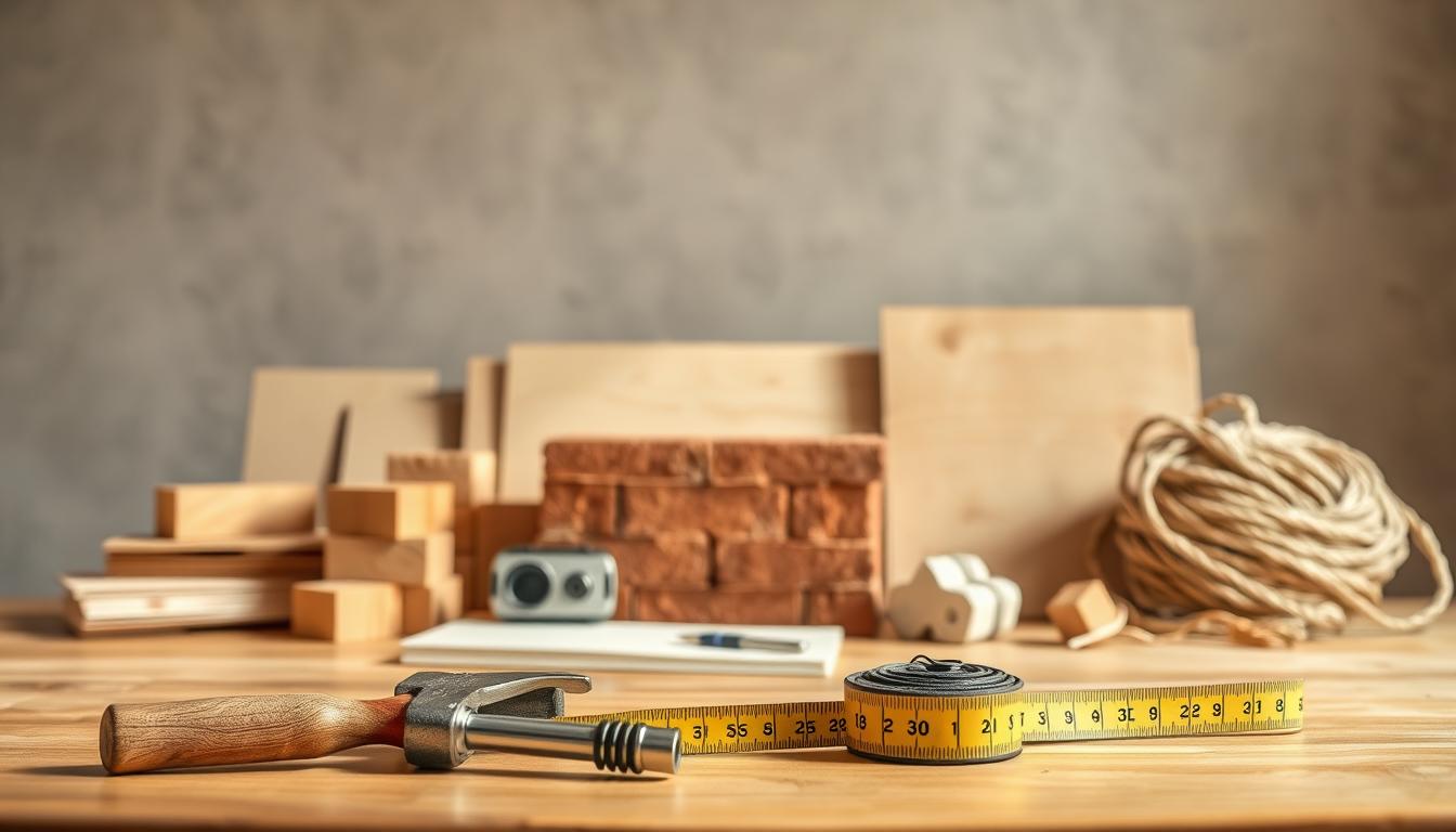 materiais de construção essenciais